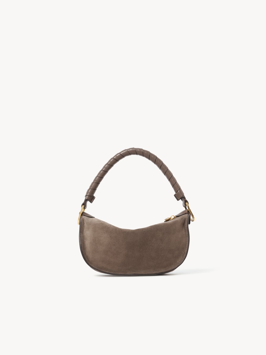 Mini Marcie shoulder bag in suede leather - 6