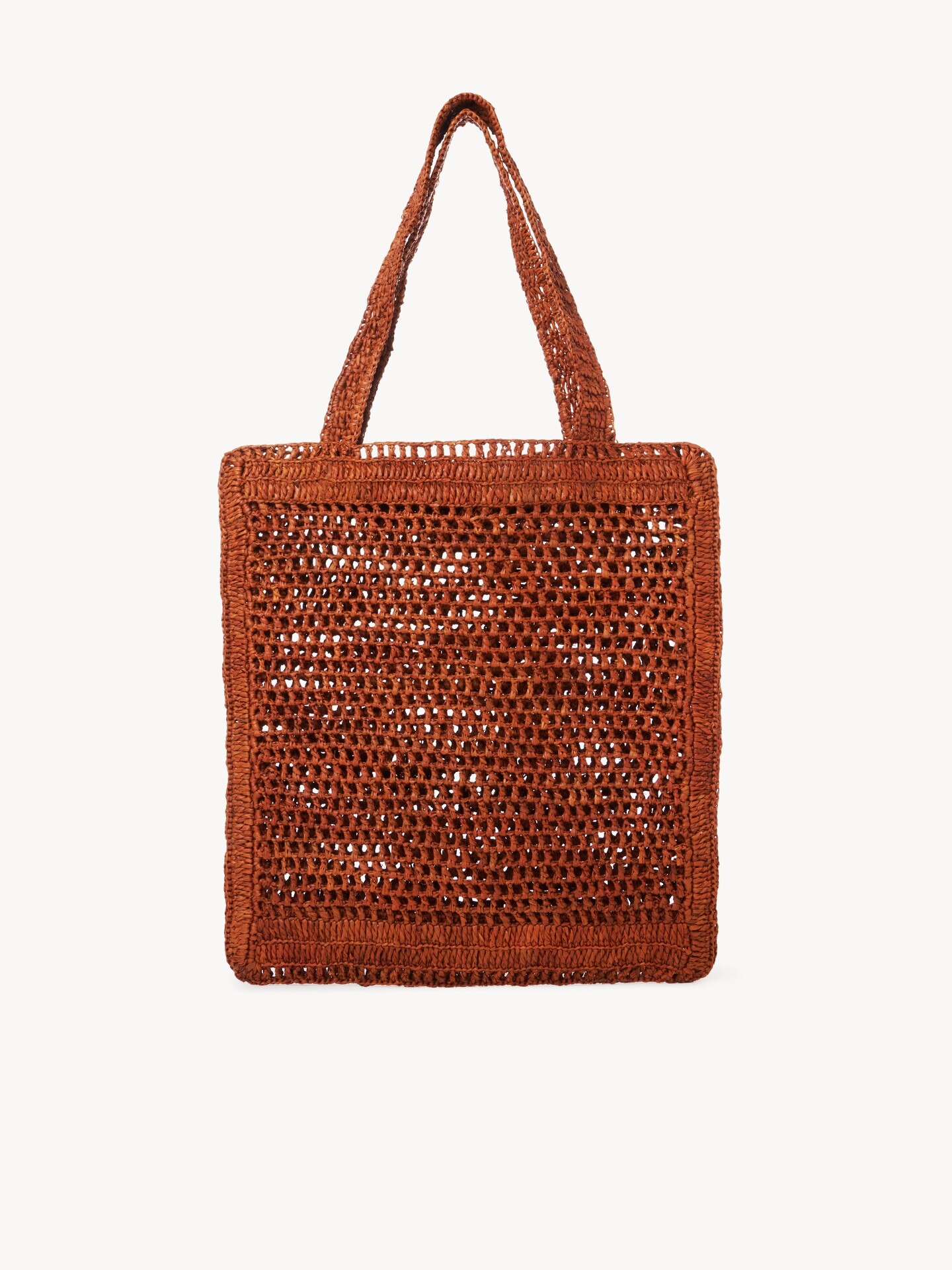 Bolso tote Summer Banana de rafia - 7