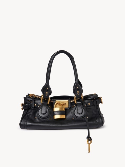 Bolso Paddington de cuero granulado