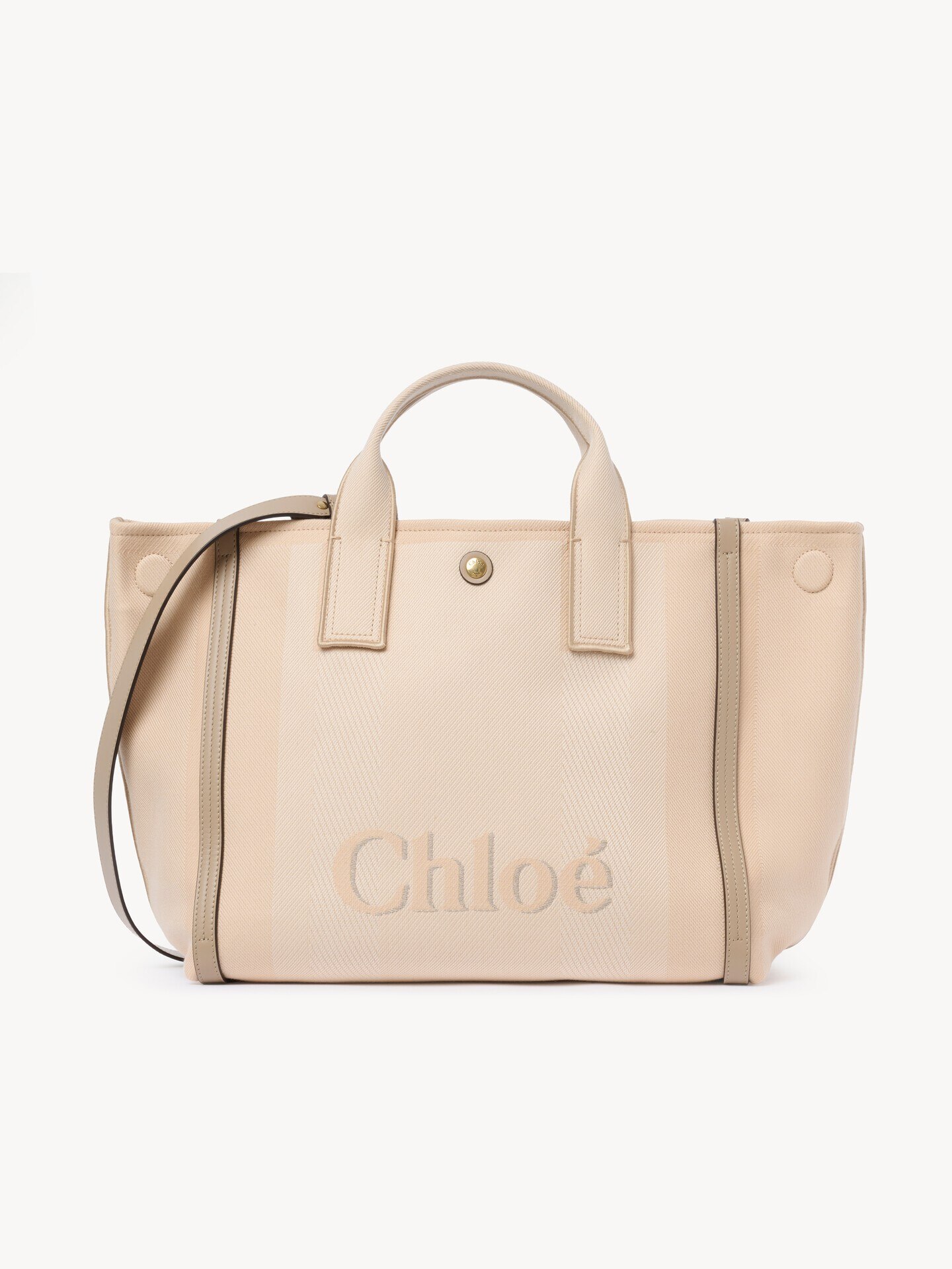 Chlo&eacute; Carry tote bag in canvas - 5