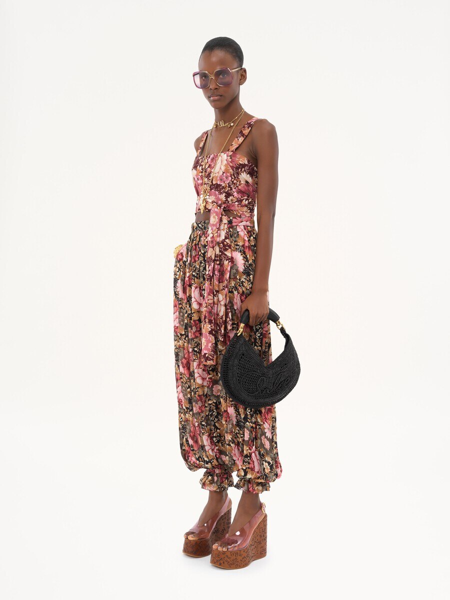 Summer Banana hobo bag in raffia - 10
