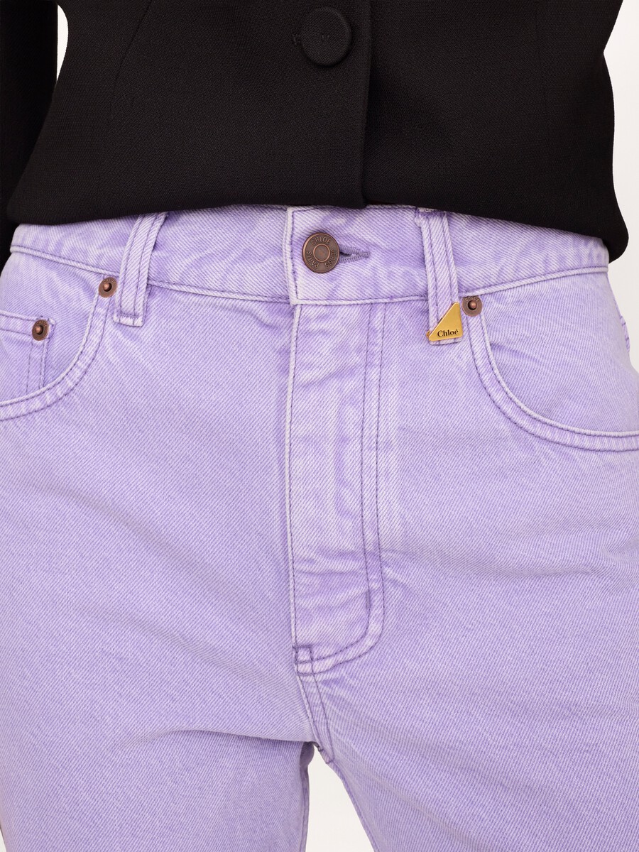 Straight denim jeans - 6