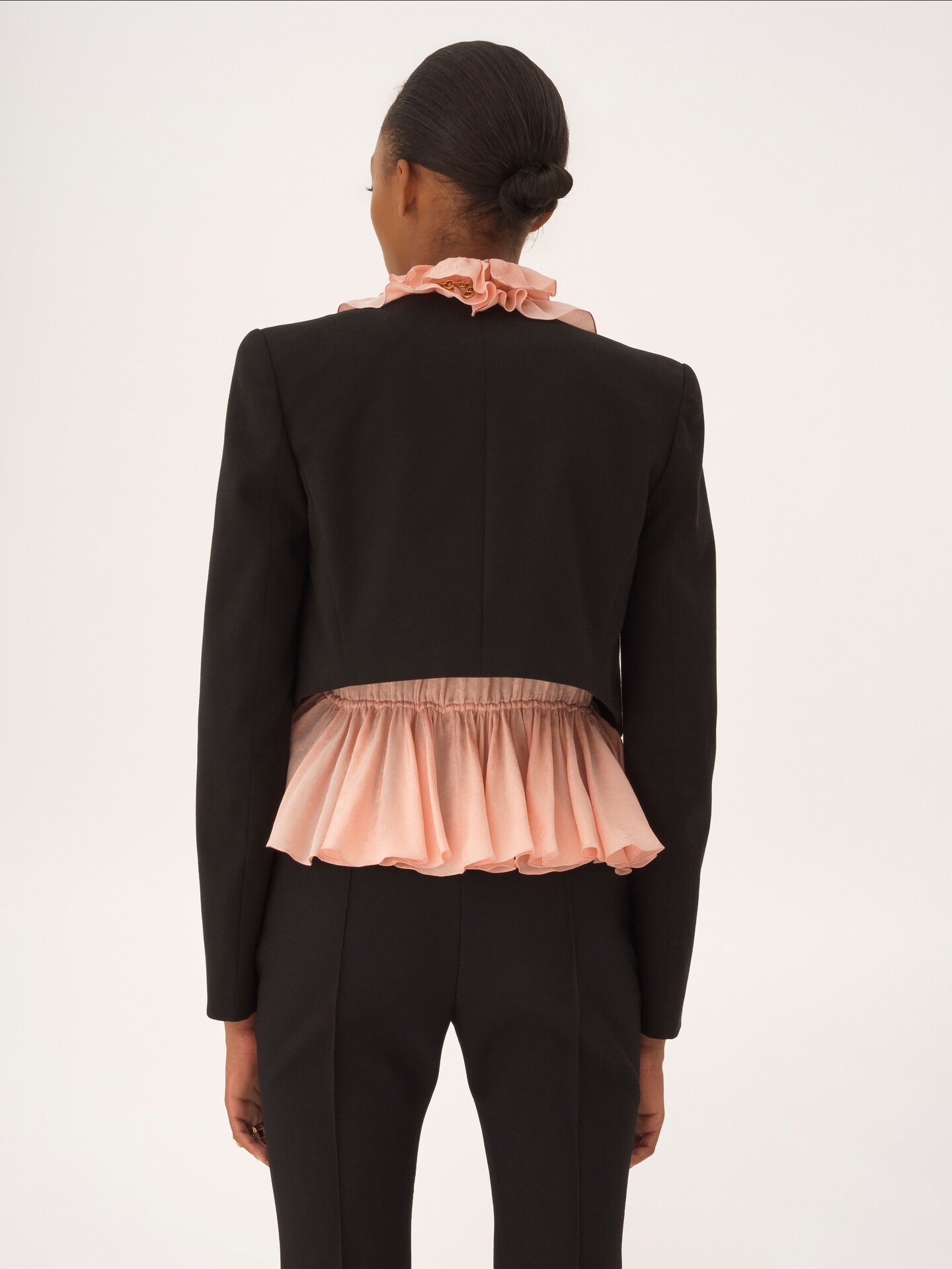 Cropped Spencer jacket in soft cavalry cotton - 6