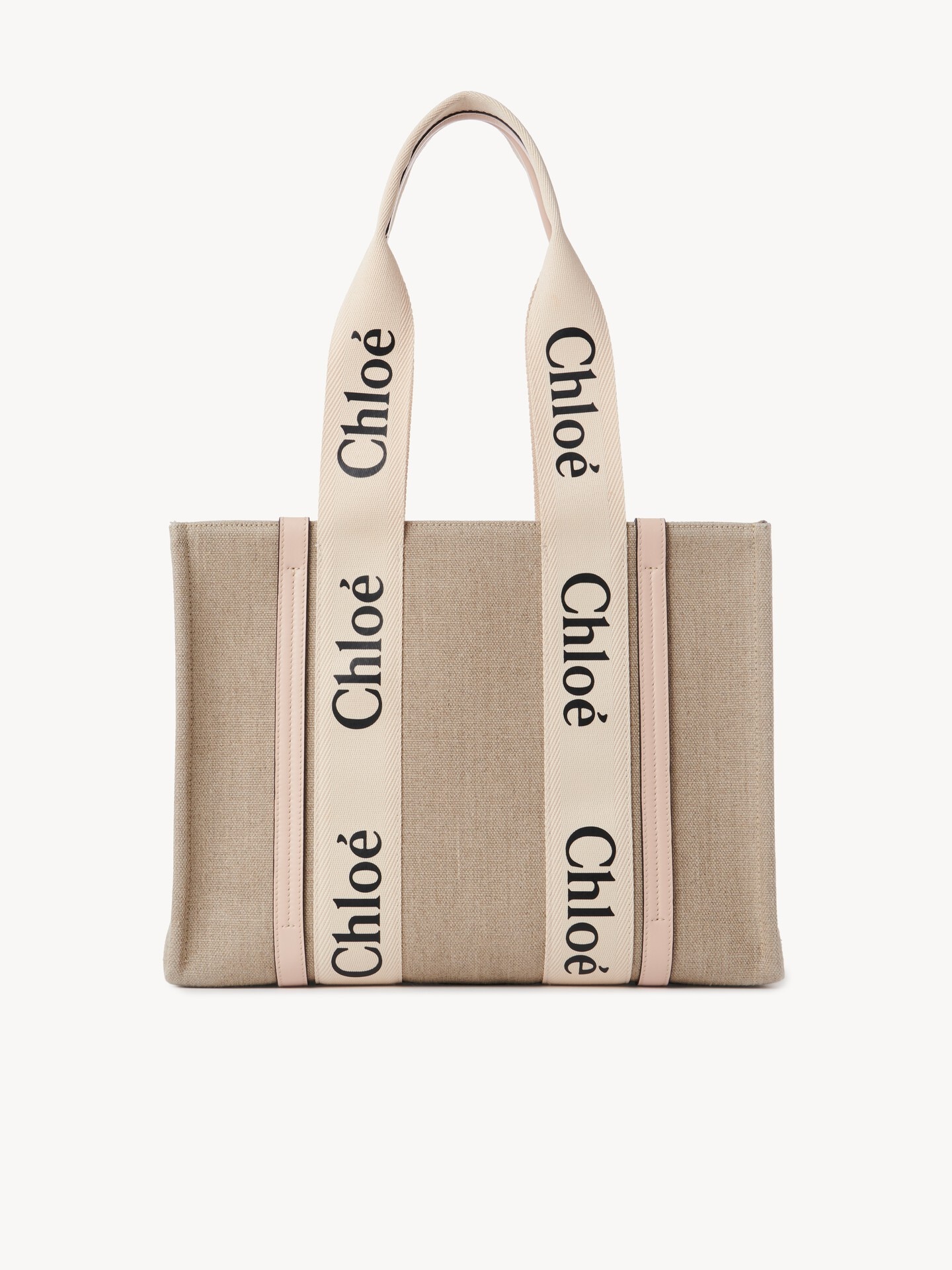 Bolso tote Woody de lino - 1.0