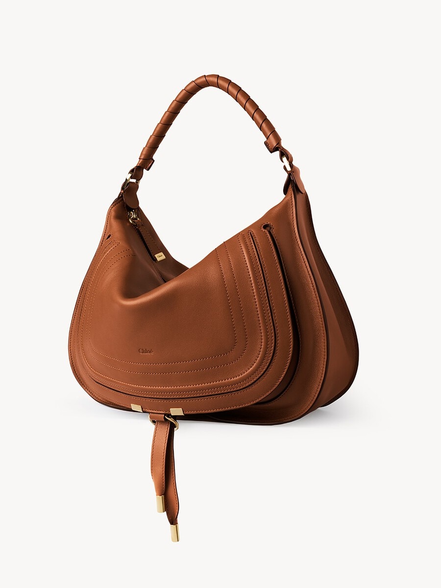 Marci Schultertasche aus weichem Leder - 3