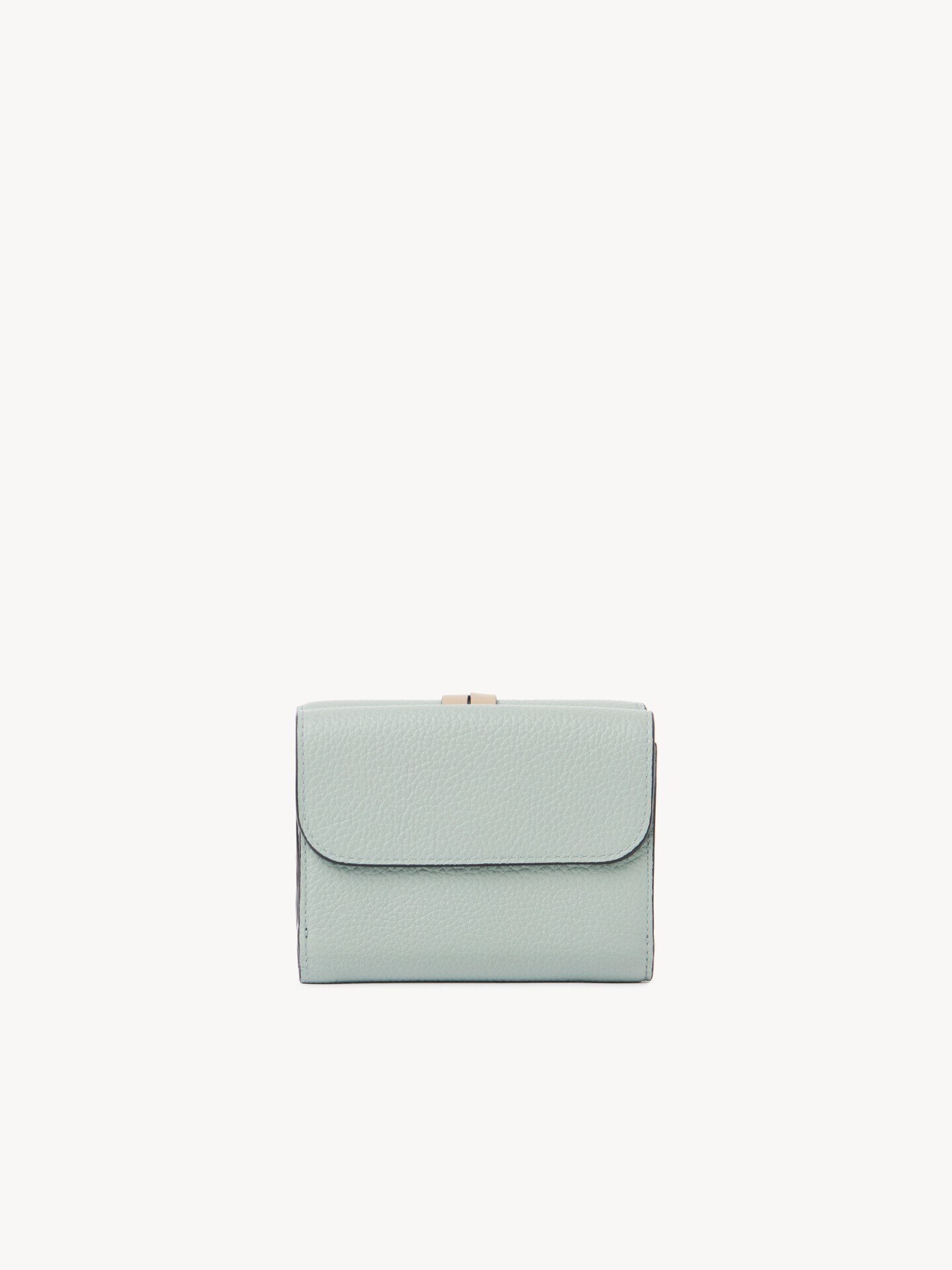 Small Alphabet tri-fold in grained leather - 4