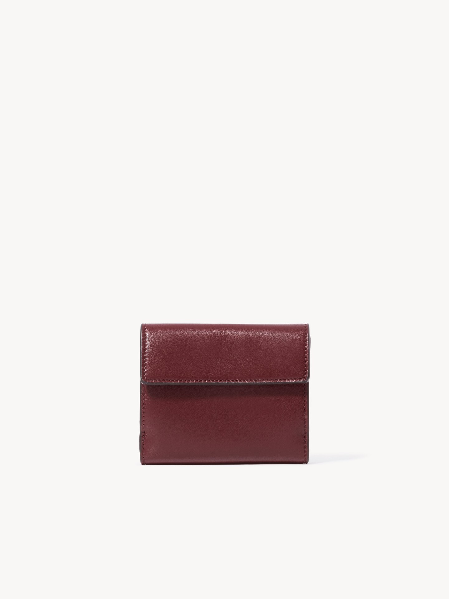 Small Envelope tri-fold in soft & suede leather - 3.0