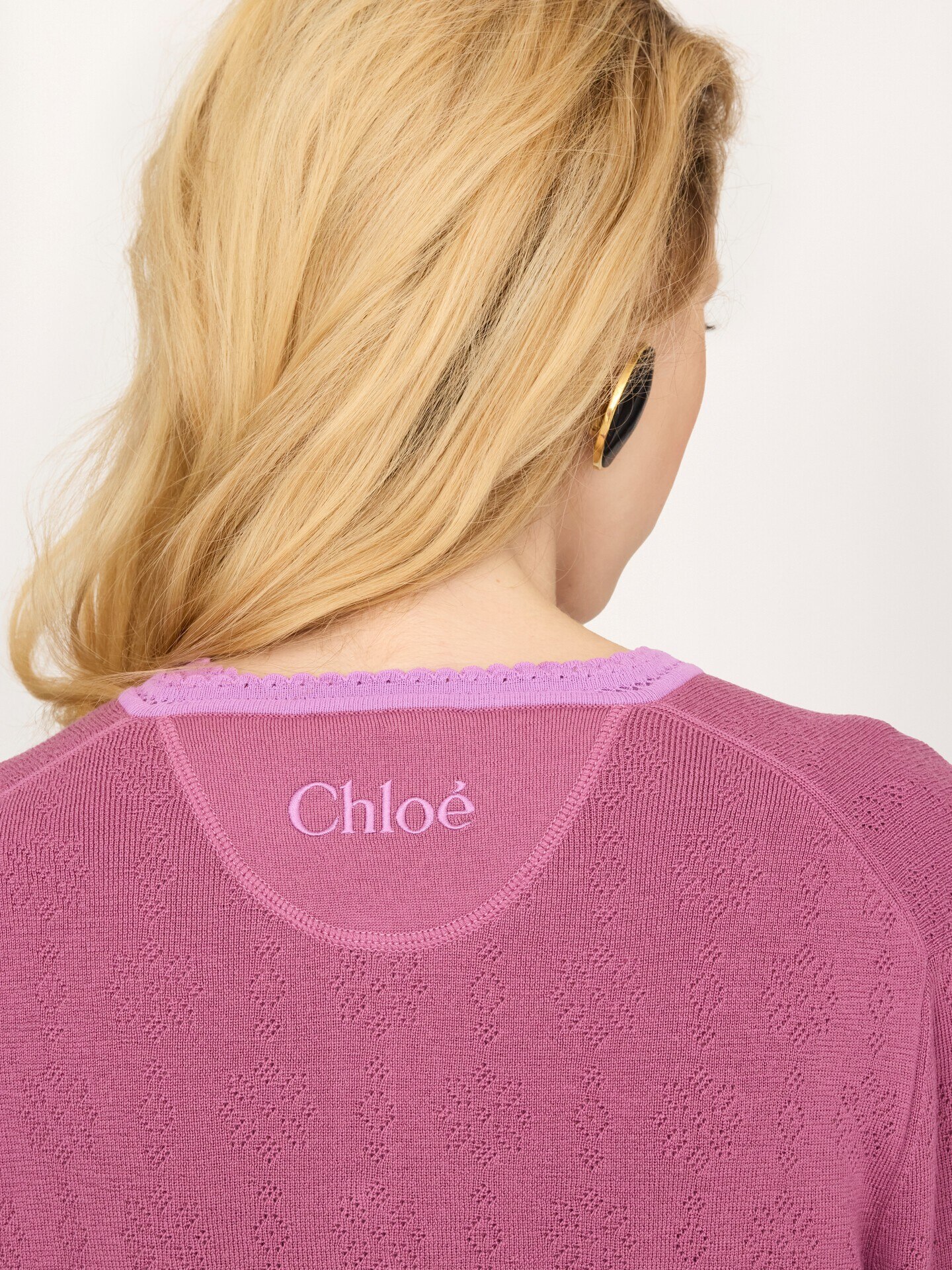 ウールニット製フィットカーディガン - 7