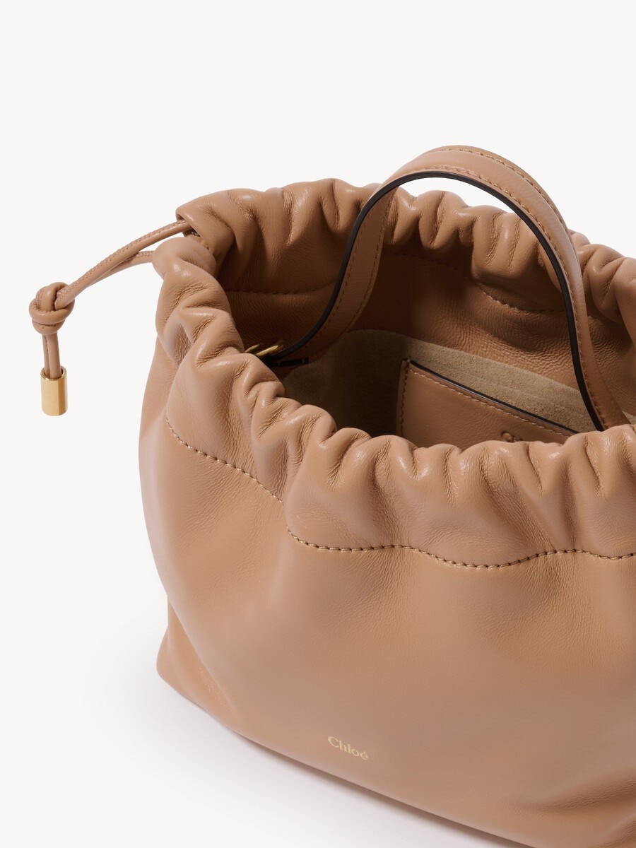 Mini Chlo&eacute; Icons shoulder bag with chain in soft leather - 5