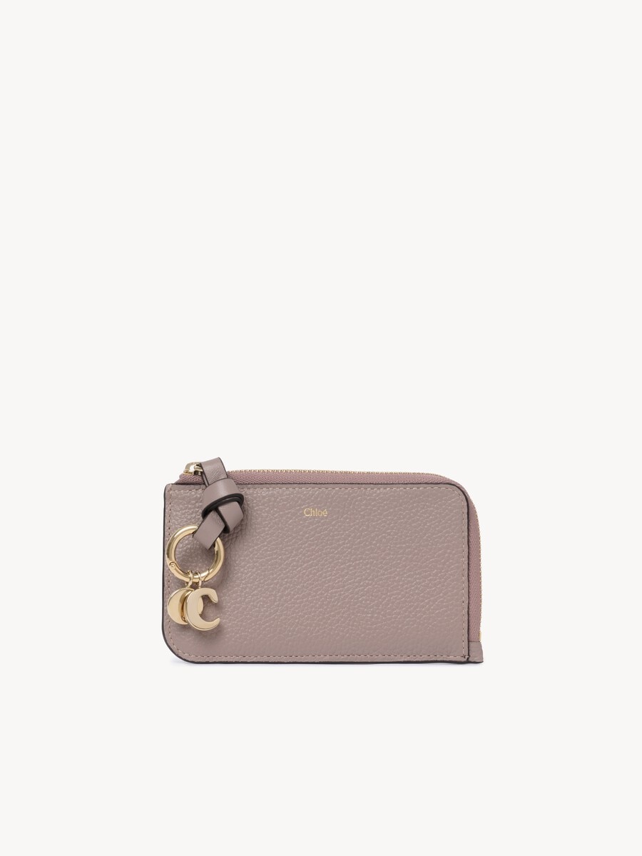 Cartera Alphabet de cuero granulado - 1