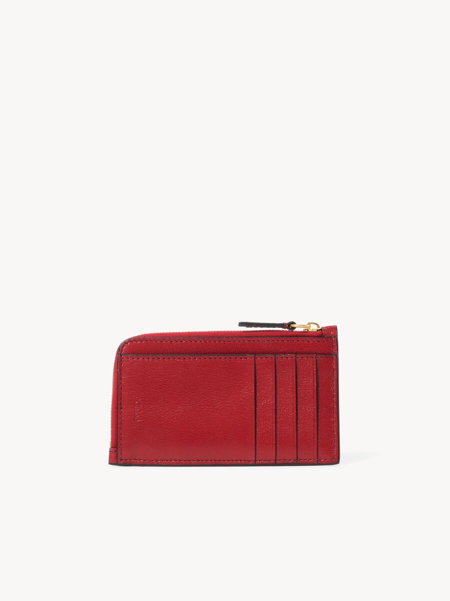 Small Paddington purse with card slots in grained leather - 4