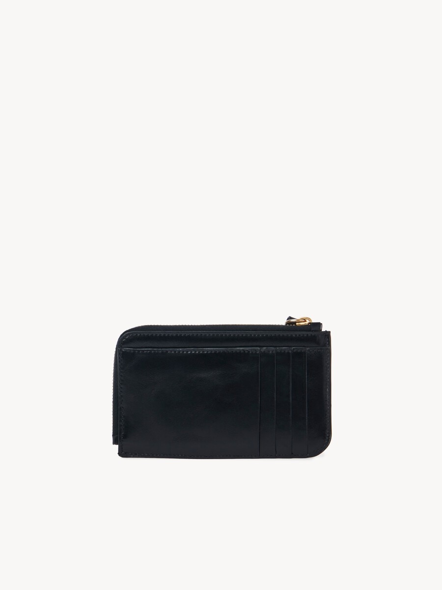 Alphabet wallet in shiny leather - 4
