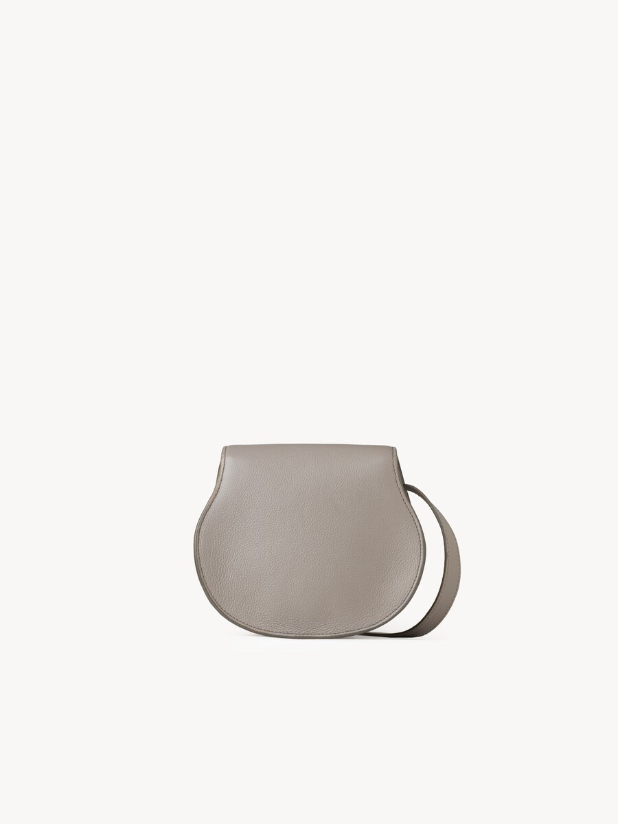 Small Marcie saddle bag in grained leather - 6