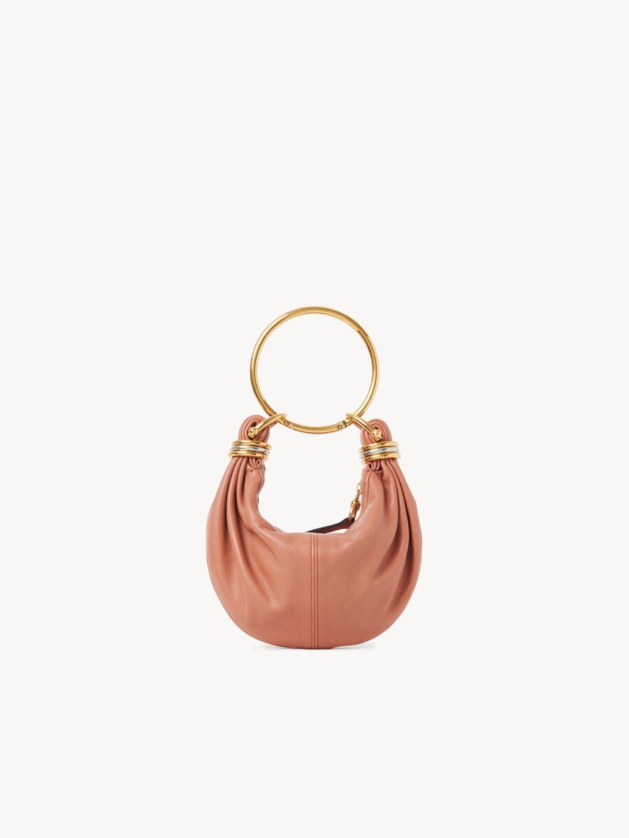 Mini Bracelet Hobo bag de cuero granulado - 1