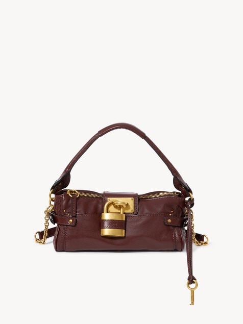 Petit sac &agrave; bandouli&egrave;re Paddington en cuir grain&eacute;