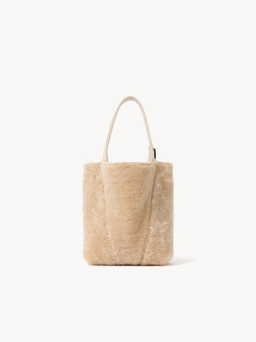 Bolso tote Chlo&eacute; Spin peque&ntilde;o de cuero de borrego - 5