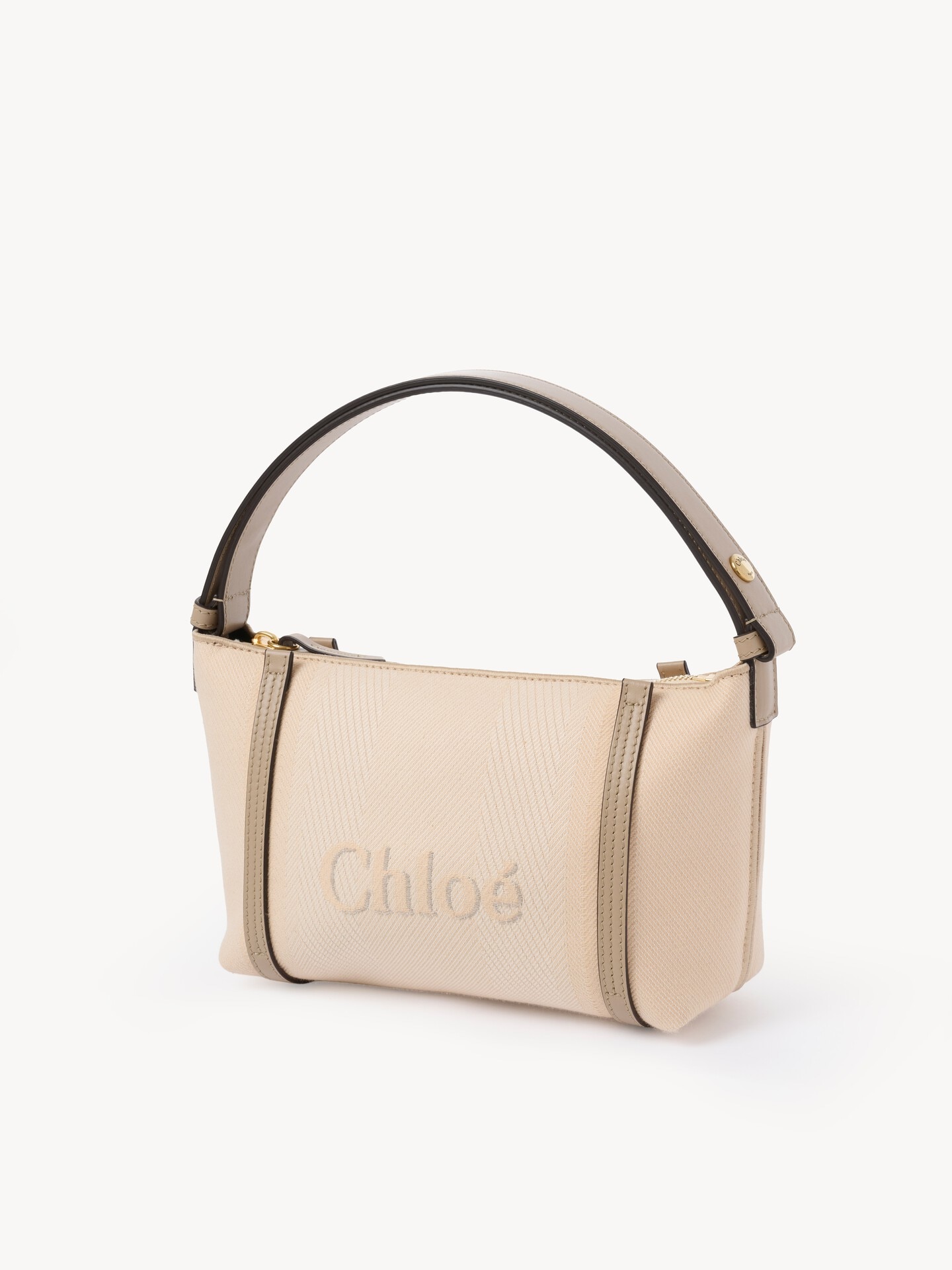 Chlo&eacute; Carry shoulder bag in canvas - 6