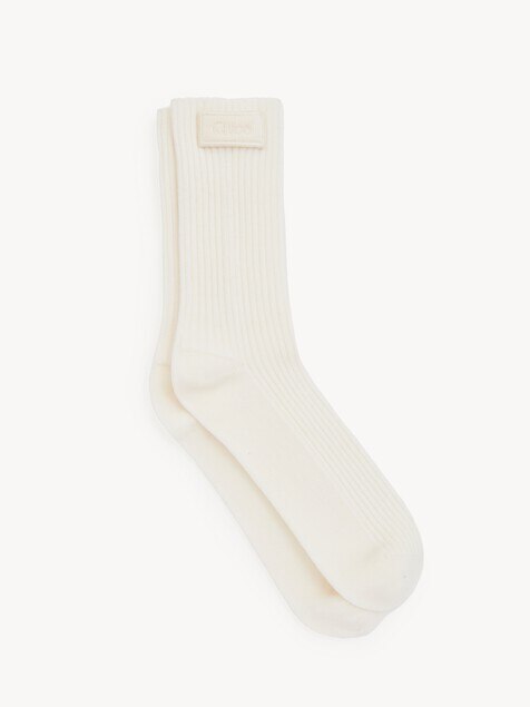 The Chlo&eacute; Signature socks in wool knit