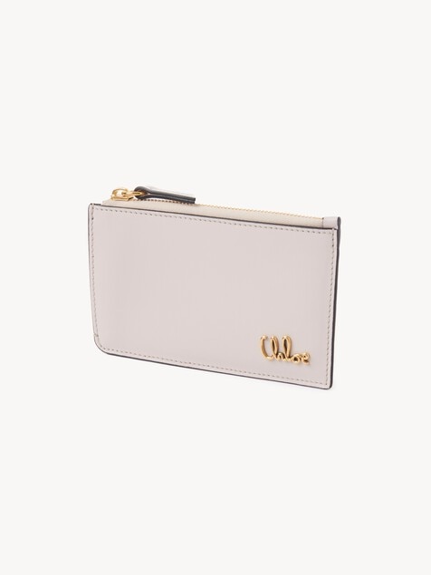 Small Chlo&eacute; Iconic purse with card slots in grained leather