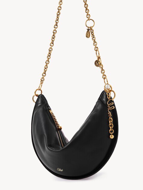 Sac port&eacute; &eacute;paule Chlo&eacute; Icons en cuir lisse