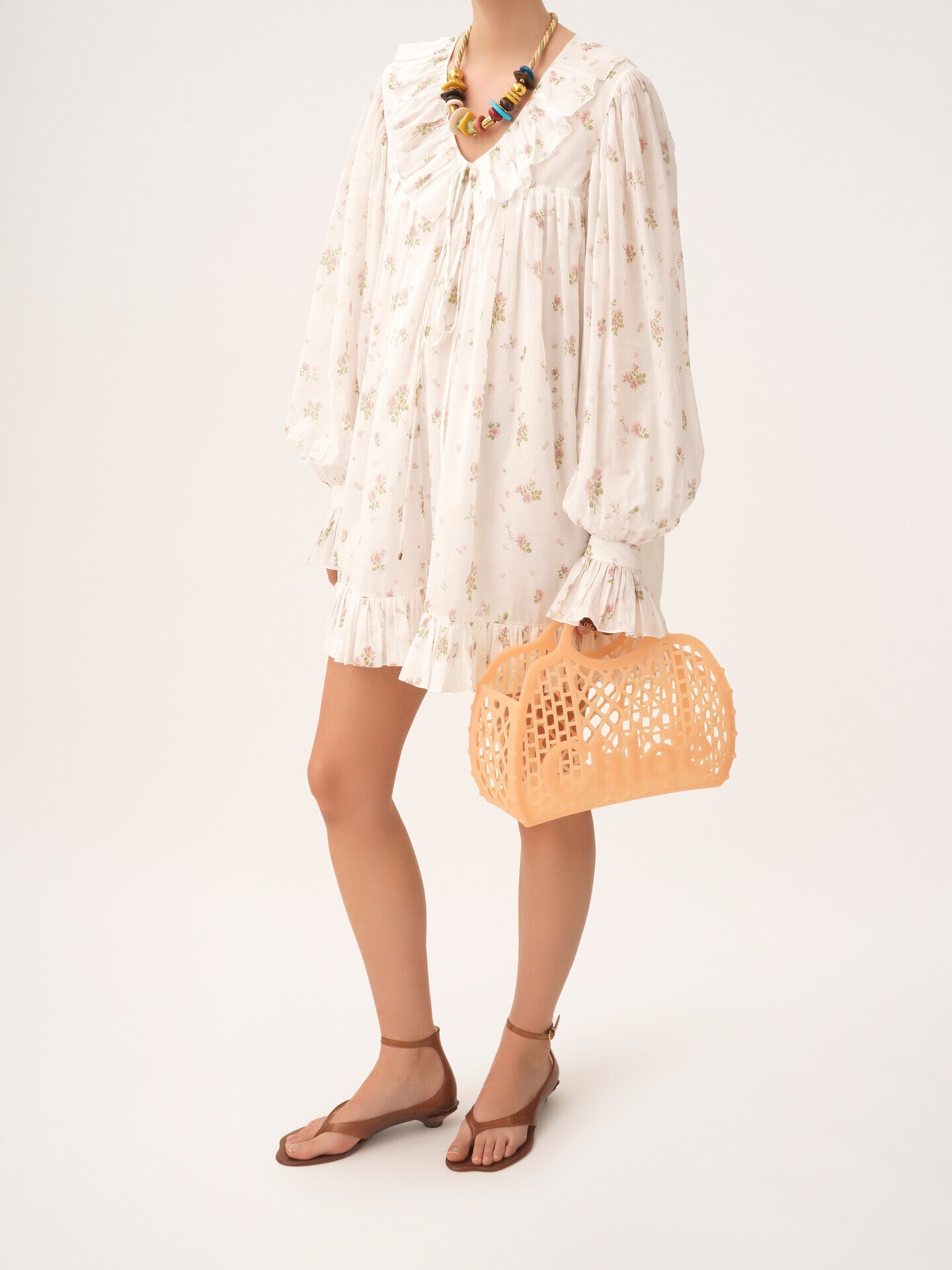 Chlo&eacute; Cage Tote Bag aus Jelly - 8