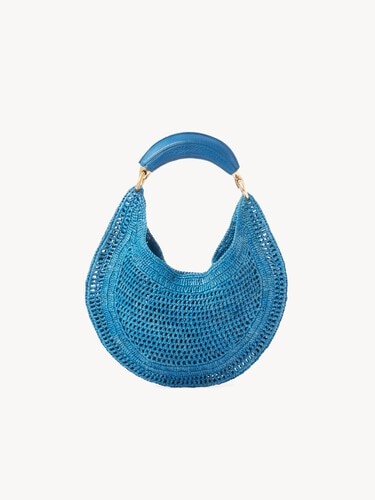 Bolso hobo Summer Banana de rafia - 7