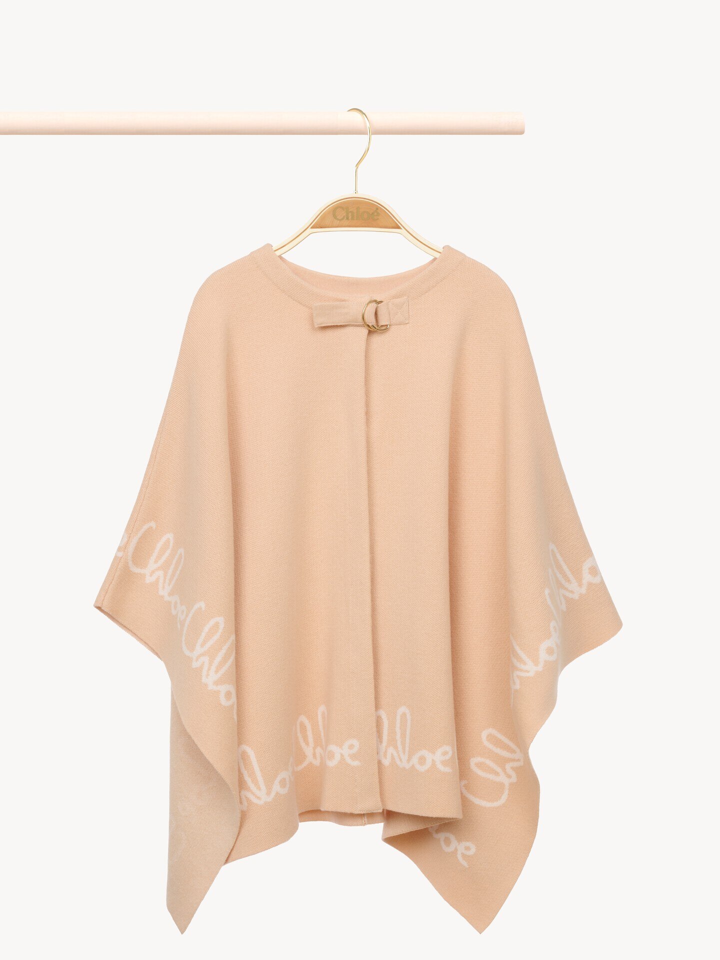 Kids' cape jacket Beige Print Chloé