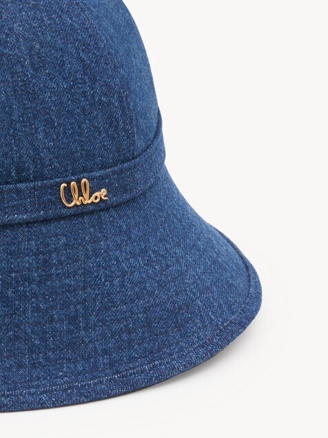 The Chloé Iconic bucket hat in denim