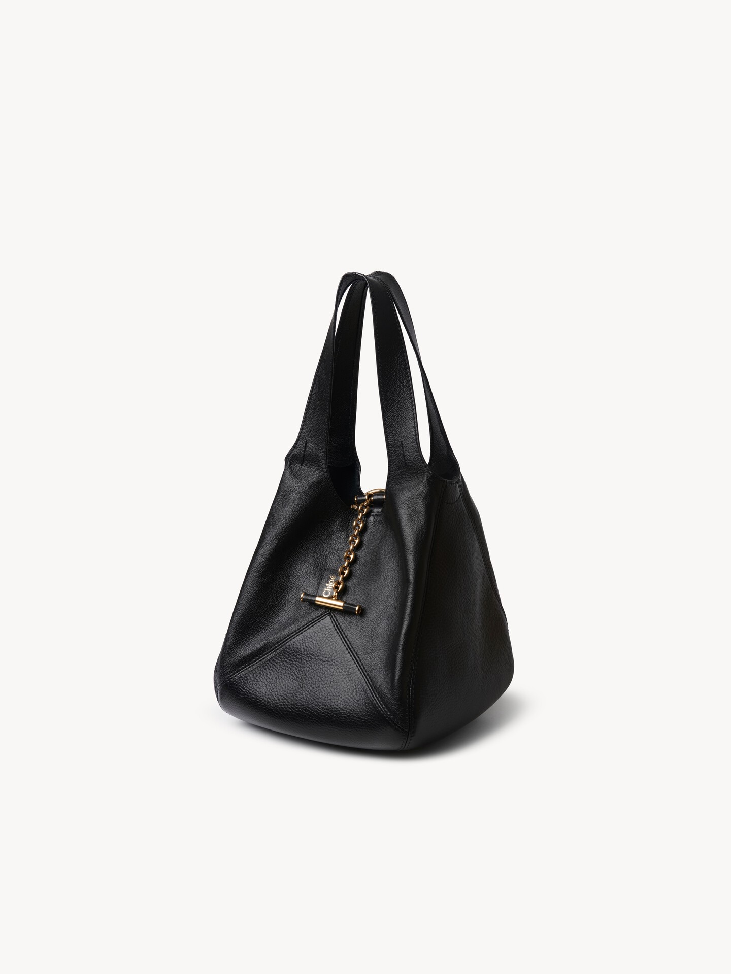 Small Chlo&eacute; Balloon bag in grained leather - 3.0