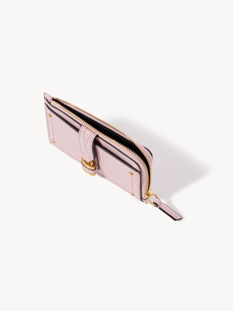 Small Paddington purse with card slots in grained leather - 5