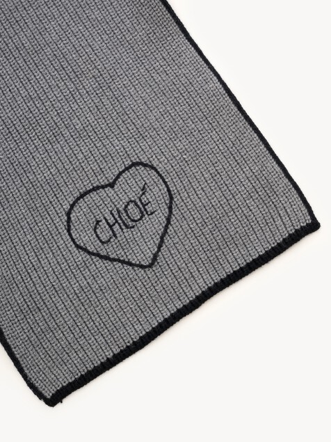 Bufanda de punto Chlo&eacute; Encoeur infantil