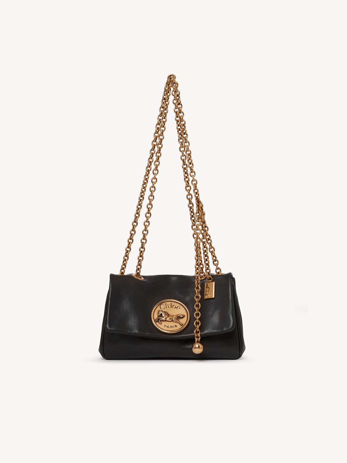 Small Chlo&eacute; Heritage shoulder bag in grained leather - 2