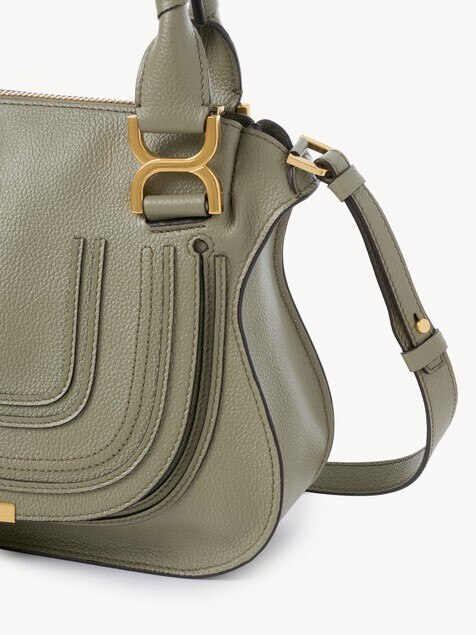 Small Marcie bag in grained leather