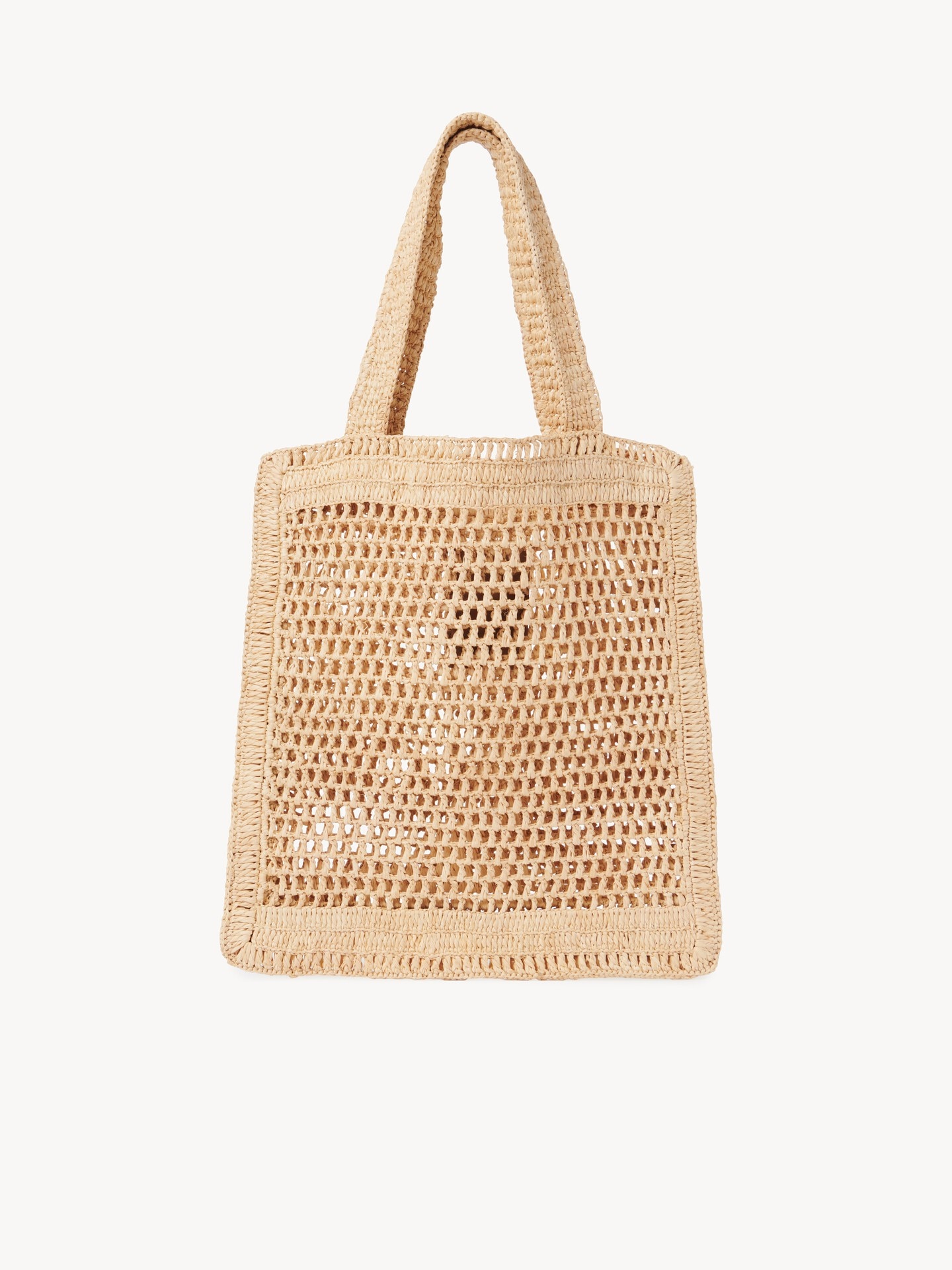 Summer Banana tote bag in raffia - 6