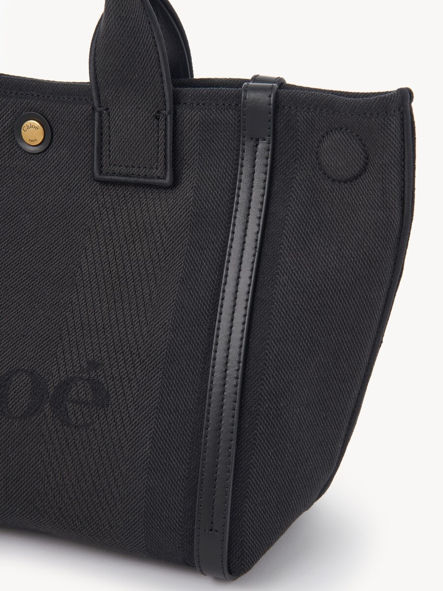 Small Chlo&eacute; Carry tote bag in canvas - 7