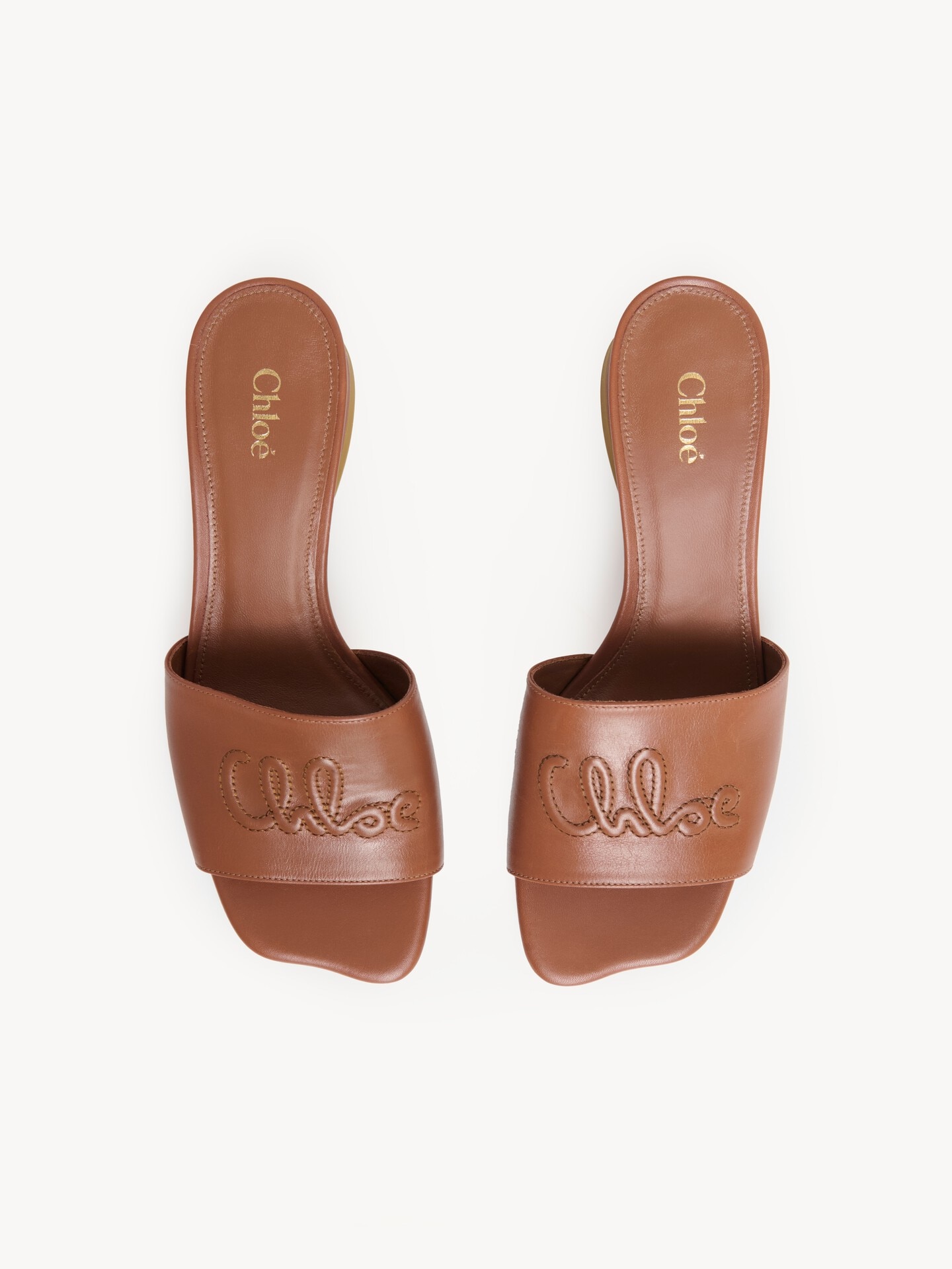 Mules con tacón Chloé Soleil 3