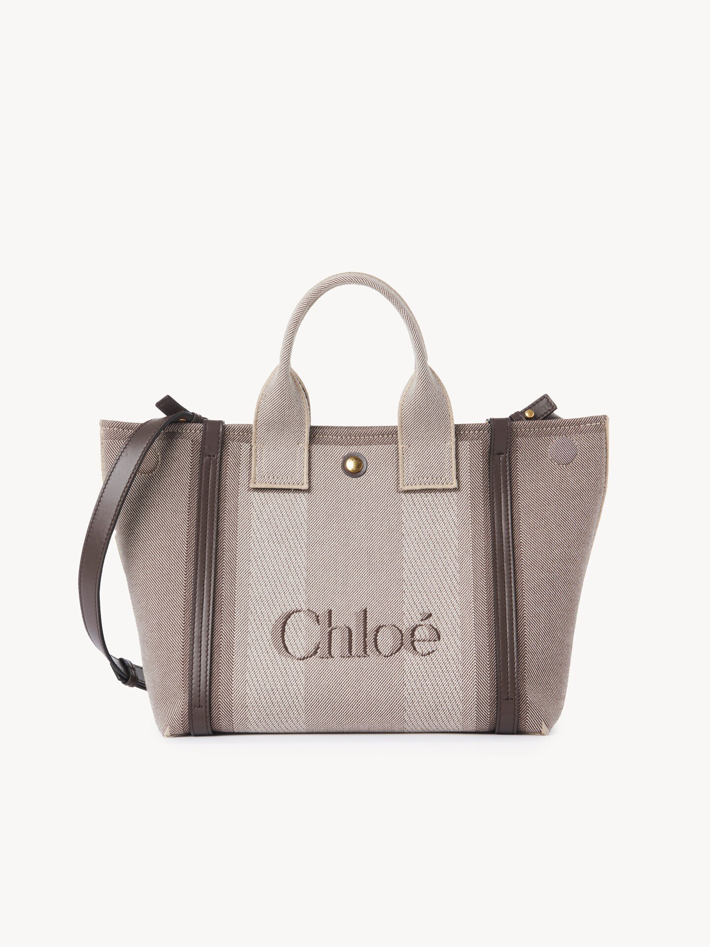 Small Chlo&eacute; Carry tote bag in canvas - 7