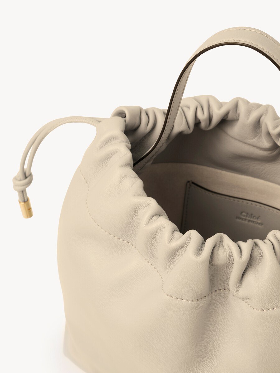 Small Chlo&eacute; Icons shoulder bag with chain in soft leather - 6