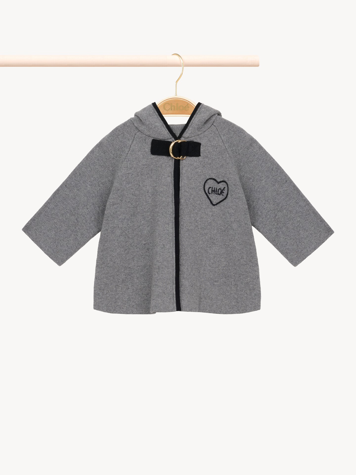 Kids' logo hooded coat - 1.0