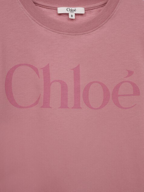 Kids' long-sleeve logo top