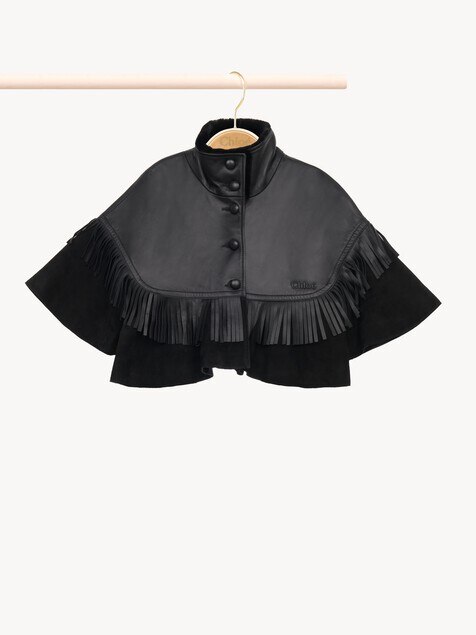 Veste cape enfant