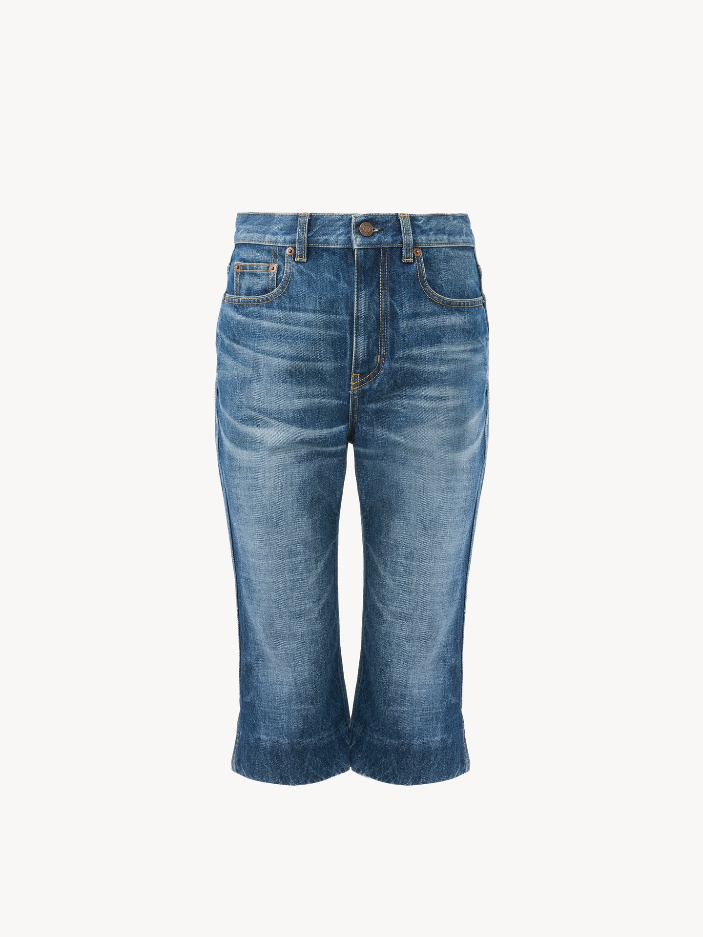 Pull henley en maille de laine extrafine - 1