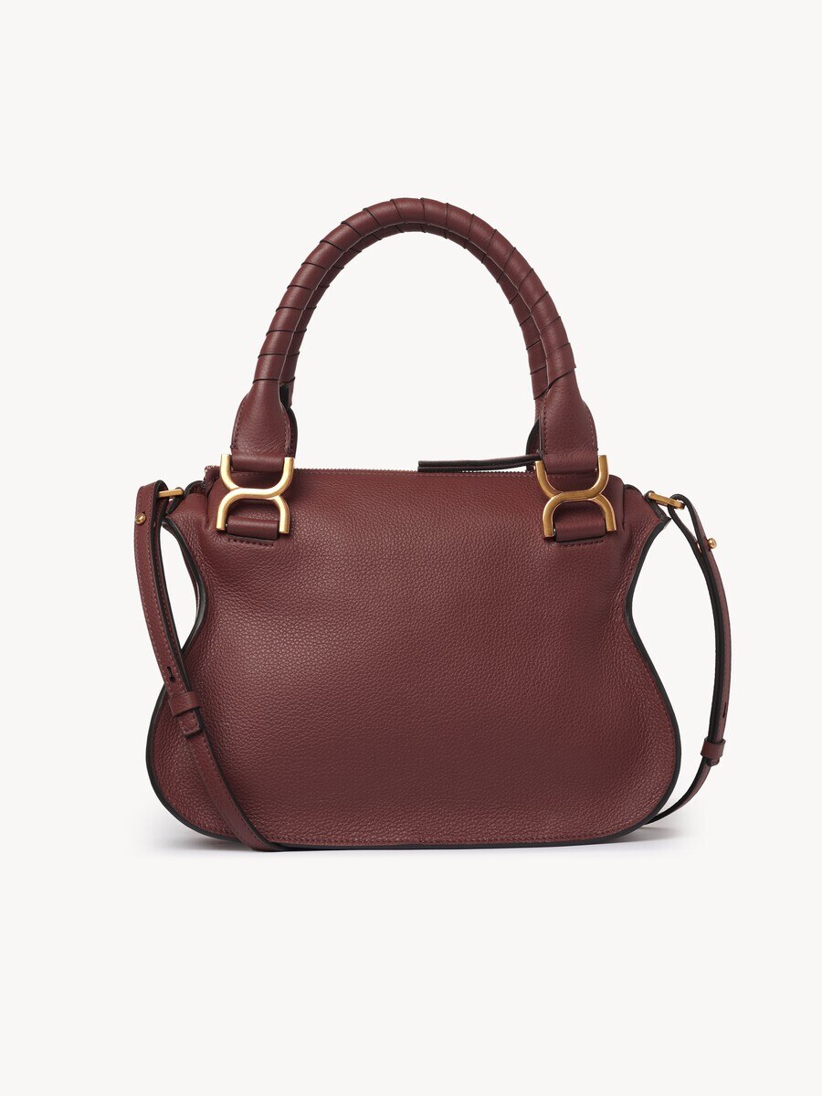 Small Marcie bag in grained leather - 4