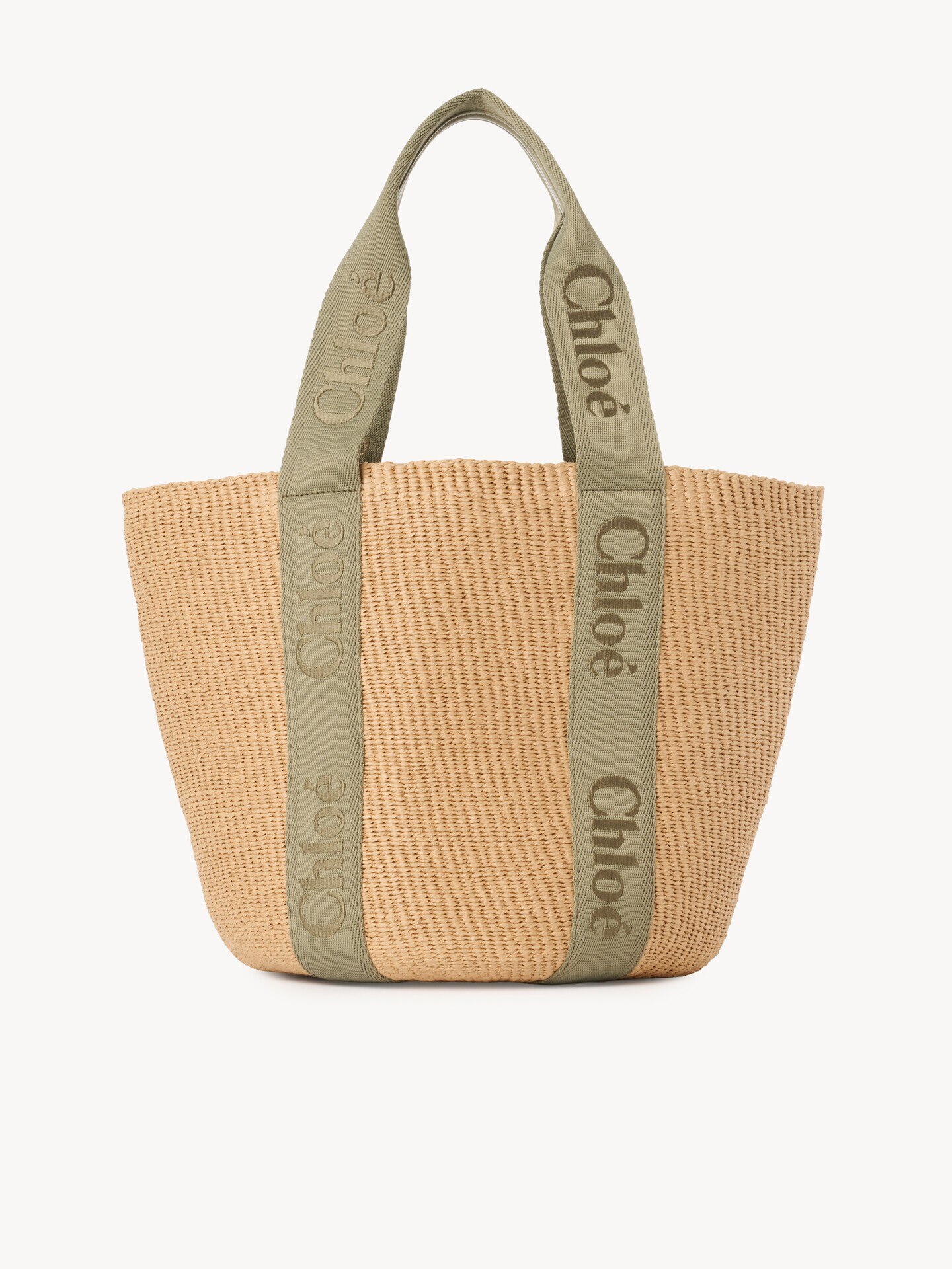 Large Woody basket in natural fibers - 2