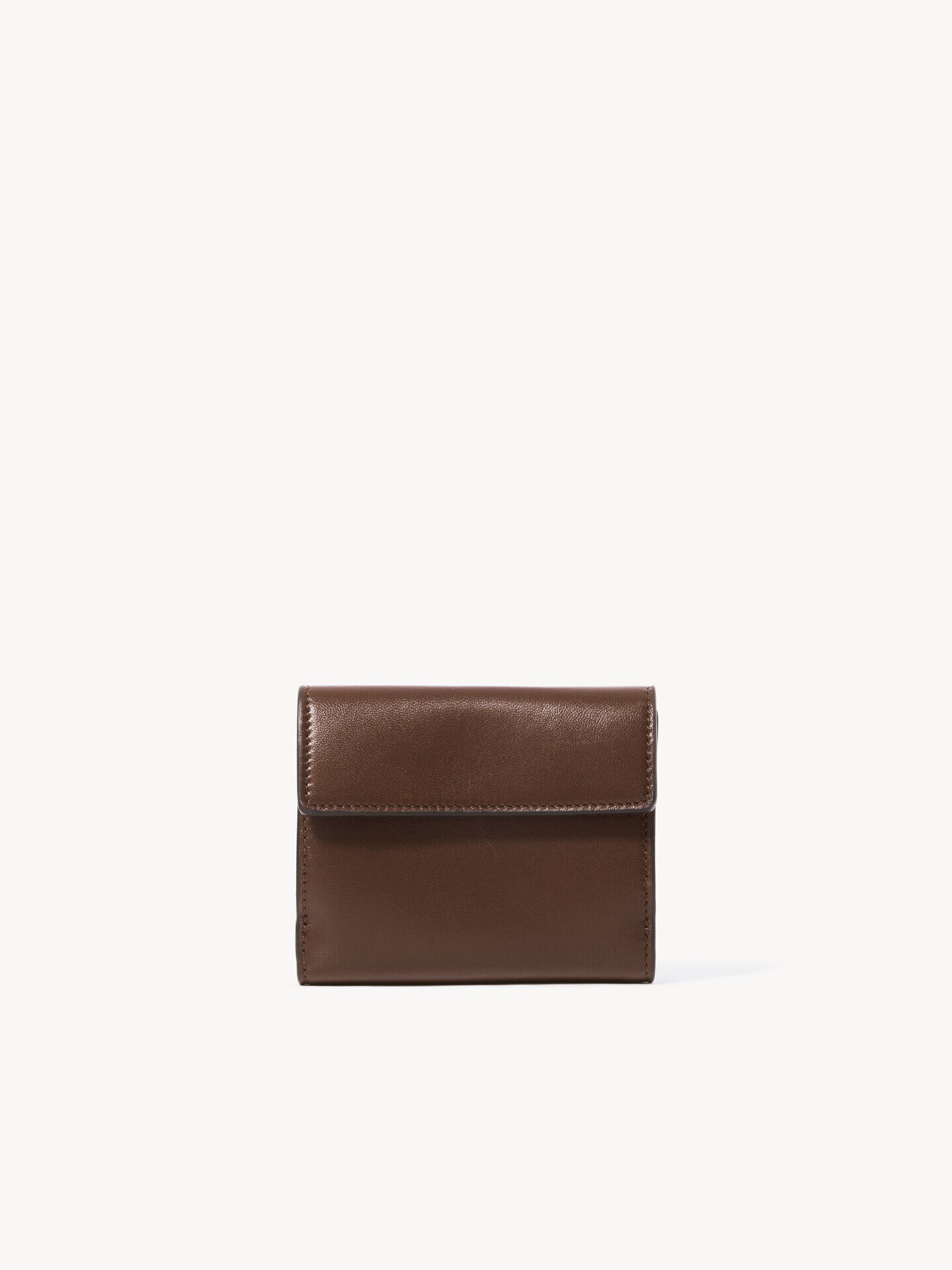 Small Envelope tri-fold in soft & suede leather - 2.0