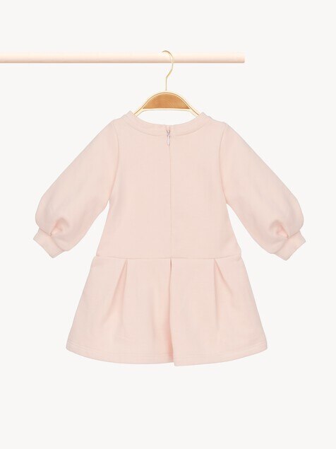 Kids' long-sleeve logo dress