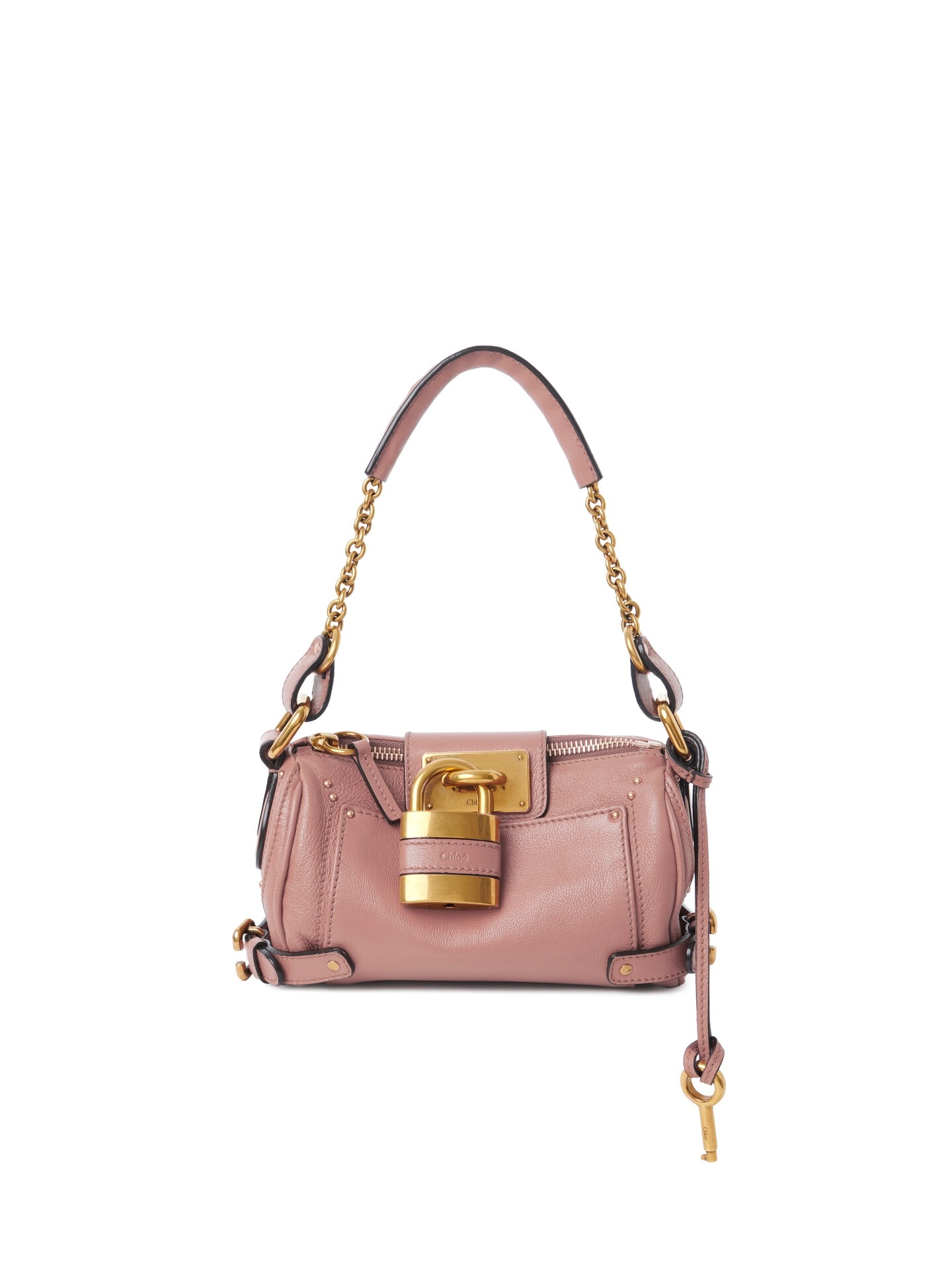 グレインレザー製Paddingtonスモールチェーンバッグ ベージュ - Chloé