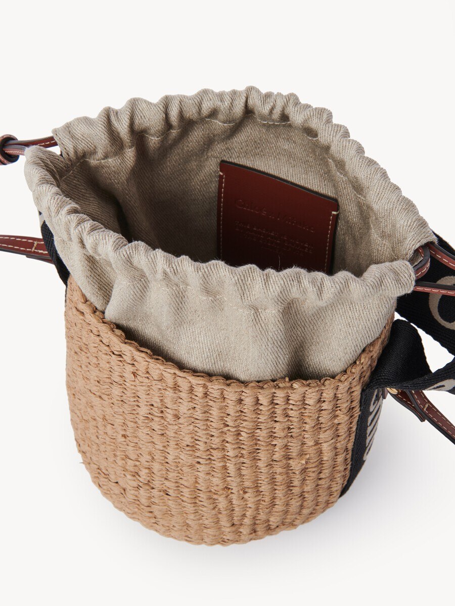 Small Woody basket in natural fibres - 8