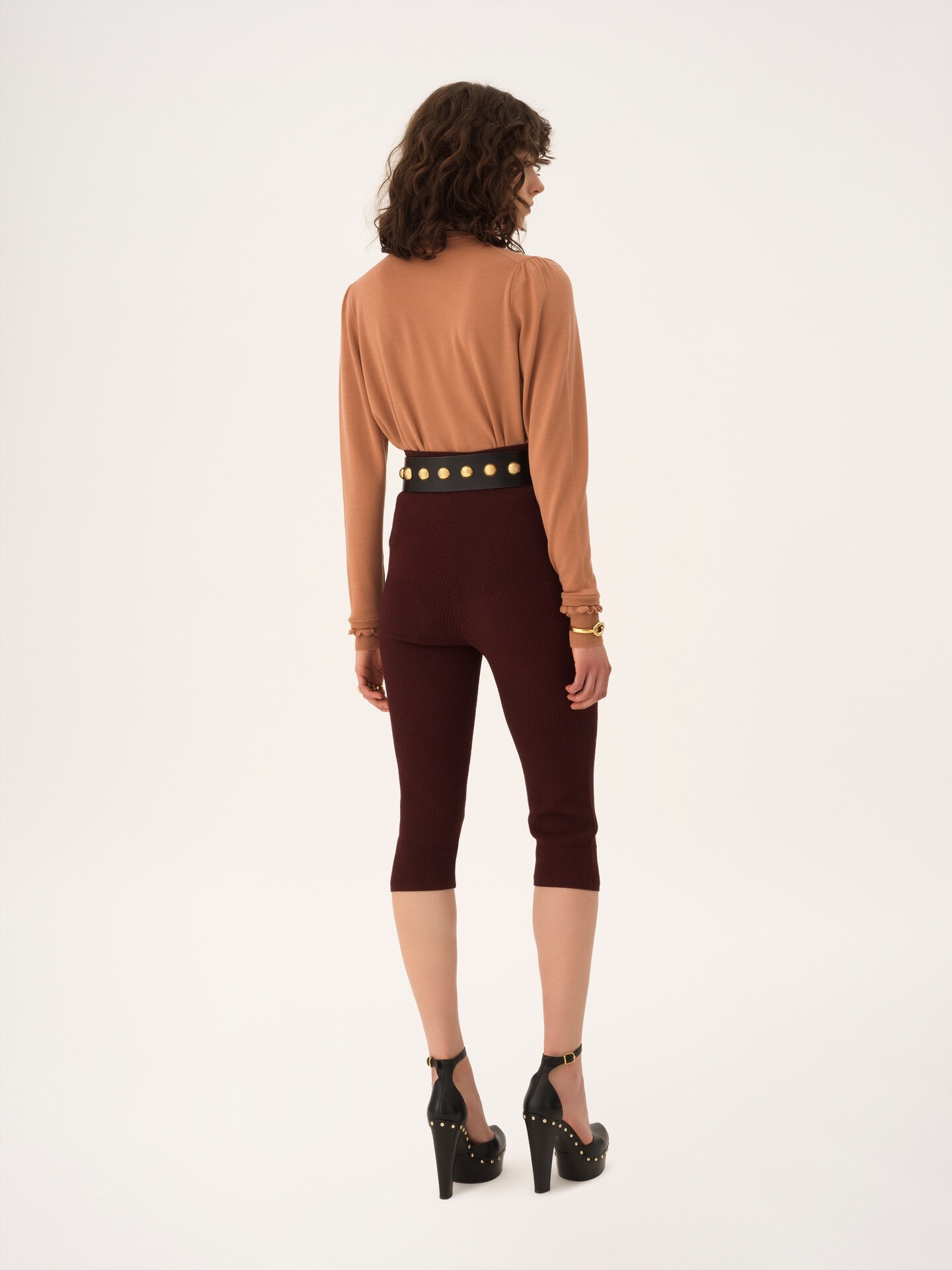 Rollkragenpullover aus Merinowollstrick - 5