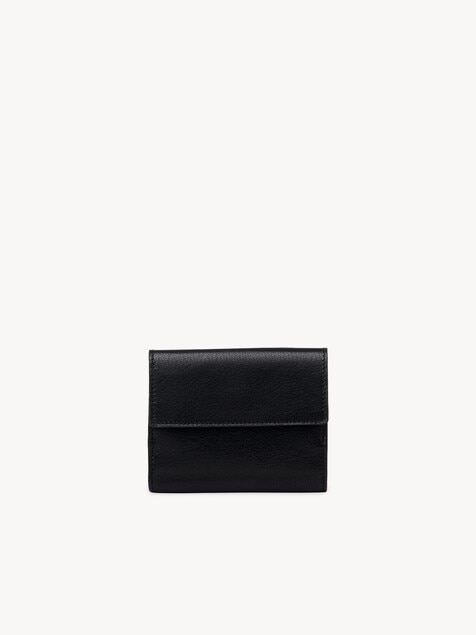 Small Envelope tri-fold in grained leather